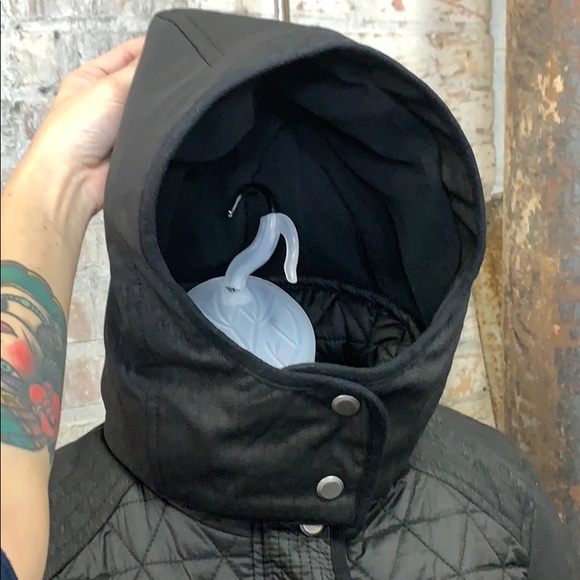 Andrew Marc New York Quilted Soft Shell Coat Black - Picture 5 of 8